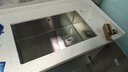 曼巴顿（MABATON） 6543C水槽4MM加厚304不锈钢手工水槽套餐台下大单槽 台控-配110龙头 750x430x220mm 实拍图