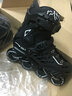 MUNCHI溜冰鞋成人 轮滑鞋男女大学生平花鞋直排轮旱冰鞋初学者 黑色不闪 41 实拍图