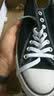 匡威（Converse）【滔搏运动】匡威男鞋女鞋低帮帆布鞋硫化鞋情侣常青经典款黑色 101001 42 实拍图