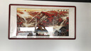 迅典泰山日出国画山水画客厅装饰画办公室挂画风水靠山沙发背景墙字画 A款鸿运当头 实木带框63*123厘米 实拍图
