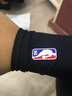 NBA休闲篮球护臂男湖人公牛队长款袖套护肘护手臂防扭伤球迷礼物 公牛队黑色2只 M码 实拍图
