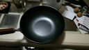 YOSHIKAWA日本制造原装进口窒化乡技熟铁锅炒锅无涂层家用炒菜锅电磁炉通用 30cm铁锅 燃气灶电磁炉通用 实拍图