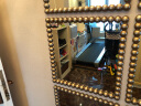 释梦园 个性创意家居壁饰镜子壁挂装饰镜欧式浴室镜化妆镜玄关镜背景墙挂饰洗手间卫浴镜1175 一套含15个 实拍图
