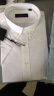 十米布（SHIMIBUman） 短袖衬衫男夏季免烫商务职业韩版修身男士休闲正装立领白衬衣 白色 40 晒单实拍图