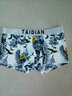 网将（WANGJIANG）冰丝内裤男平角裤男士内裤中腰四角裤超薄透气印花底裤短裤头裤衩 风情+丛林鸟儿+小狗 XL 【建议135-150斤】 实拍图