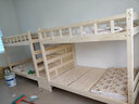 耀目 上下床双层床高低床实木松木上下铺床小孩床 1200*1900 上下床 实拍图