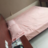 乐全长绒棉四件套全棉纯棉2025新款轻奢裸睡亲肤床单被套南通床上用品 拼色-奶昔白+奶茶 1.5米 床笠款 四件套适合200*230被芯 实拍图