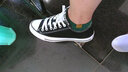 匡威（Converse）【滔搏运动】匡威男鞋女鞋低帮帆布鞋硫化鞋情侣常青经典款黑色 101001 38 实拍图