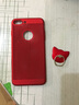 劲皇适用于iPhone 8苹果7散热手机壳液态硅胶全包壳苹果8P/7plus透气防摔保护壳套蜂窝网孔 5.5苹果7Plus/8plus手机壳红色 实拍图
