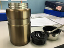 膳魔师（THERMOS）儿童保温杯 食物罐 真空焖烧杯/罐 SK-3020-GL 710ml 金色 实拍图