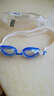 黑貂（SABLE） 防水防雾高清专业进口游泳镜男女士成人透明平光可左右不同度数 820蓝色（下单备注留言度数） 平光(非近视) 实拍图