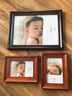 约美 欧式创意组合实木相框挂墙洗照片做成相框证书框相片框像框摆台 黑胡桃色 A4寸（21x29.7cm）桌摆挂墙 实拍图