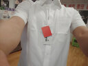MAILYARD/美尔雅100%棉免烫短袖衬衫商务通勤男士职业修身日常百搭 237 白色 S /39S 实拍图