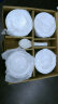 瓷航陶瓷炖盅套装纯白炖碗汤盅陶瓷隔水炖燕窝盅4个装可微波炉适用 4英寸北欧美食炖盅4个配勺 晒单实拍图