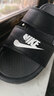 耐克（NIKE）拖鞋男女士情侣新款双绑带透气休闲一字拖沙滩运动拖鞋 双绑带（黑色）-010尺码偏小 38 实拍图