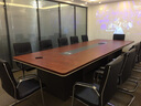 迅扬会议桌长桌6-8人桌椅组合现代简约会客桌板式培训桌洽谈办公桌 6.0*1.6米可坐22人左右 实拍图