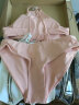 MEMORYBABY 原创性感分体比基尼三角游泳衣女个性绑带度假新款 粉红色 S 晒单实拍图