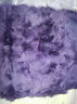卡尔买丹 冬季羊毛汽车坐垫方垫套皮毛一体羊毛座垫羊剪绒短毛汽车座垫 长毛紫色 方垫1片 晒单实拍图