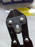 KEIBA 日本原装马牌 进口光纤斜嘴钳 钢丝钳 重型斜口钳 蛇头剪 C-C08 平嘴断线钳 8寸200mm 实拍图