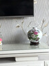 泥之恋 泥之恋景德镇陶瓷器古典粉彩陶瓷花瓶家居工艺品客厅装饰品摆件插花花器 月亮鸟石榴 带底座 实拍图