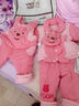 凡不了婴儿宝宝棉衣套装加厚婴幼儿棉服0-1岁男女童装外出服冬三件套 星星款棉衣粉色 73 码66-73 CM 实拍图