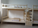 耀目 上下床双层床高低床实木松木上下铺床小孩床 1200*1900 上下床 实拍图