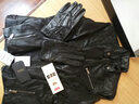 比菲力（BEVERRY）男式皮衣绵羊皮机车款海宁真皮皮衣男士真皮夹克男外套 拉链版黑色 L 实拍图