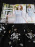 莎妮朵罗新品秋款雪纺长袖上衣T恤女15326 黑色 6XL 建议200-220斤穿着 实拍图