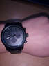 玛斯威顿手表男士光能表太阳能运动手表钢带防水夜光学生手表瑞士品牌男表 EM1426-55H 实拍图