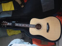 KEPMA卡普马EDC/EAC/D1C/A1C吉他旗舰民谣卡马卡玛木吉它初学电箱男女 36英寸【儿童款】ES36酷黑色 实拍图