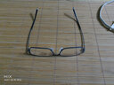 帕斯贝奇近视眼镜男纯钛超轻大脸眼镜架配度数变色散光蔡司旗下镜片眼睛框 大码-枪灰色 赠1.56非球面镜片 实拍图