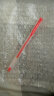 日本进口uni三菱中性笔um100黑色刷题笔红蓝子弹头简约办公学生用文具考试签字笔uniball三棱 红色 1支 实拍图