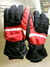 范米尼羊毛手套男女冬天加厚保暖棉手套皮毛一体手套摩托车骑车户外手套 红黑 均码 实拍图