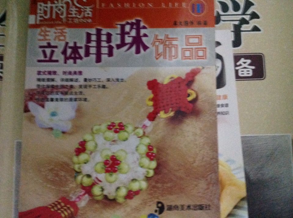 时尚生活手工坊丛书2：生活立体串珠饰品 实拍图