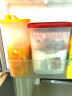 特百惠（Tupperware）2升纤巧壶果醋壶 家用冷水壶凉水杯塑料瓶大容量酵素壶 橙色单个 实拍图