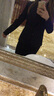 古缇琪小西装女职业装女装套装长袖修身西装外套女春秋商务正装工作制服 黑西服+裙子【两粒扣】 M 实拍图