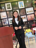 造梦伊人西装女职业女装套装西服工作服正装修身显瘦通勤OL商务面试套装 灰色西装+裤子+白色衬衫 M 实拍图