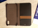 洽利 适用苹果x/XR/Xs手机壳iphoneXS max手机壳翻盖高端真皮套全包男款保护套 苹果X经典二代深棕 实拍图