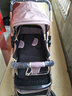 华婴 婴儿推车轻便携式折叠伞车双向可坐躺bb小孩宝宝新生四轮儿童车 旗舰版卡其+可坐可躺+可折叠+可双向推行+后橡胶轮 实拍图