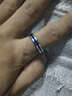 伊洛芙 男士单身潮男戒指乌金尾戒潮人食指指环网红个性日韩学生 戒指 实拍图