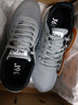 361°男鞋黑色运动鞋男跑步鞋网鞋秋冬季新款透气网面大码休闲旅游鞋子 曜石黑/白2261 40 实拍图