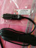 巨木 汽车车载点烟器插头带线 充气泵吸尘器纯黄铜线12V24V电源线 3米线长点烟器【300W带保险丝】 实拍图