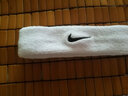 耐克（NIKE） 发带网球篮球足球护额头箍跑步头巾 运动健身透气吸汗带擦汗头带 白色/NNN07101OS 均码 实拍图