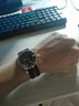 古欧（GUOU）女士手表时尚潮流女表学生手表女韩版简约防水石英表男女情侣手表 黑色 大号单只 实拍图