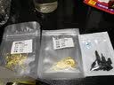 鑫美仑（SINMELON） 日本进口千又胴突千又鱼钩有倒刺筏钓钩卡麦钩麦子鱼钩平打 千又胴突 金色 4号 30枚 实拍图