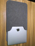 GYSFONE Apple苹果2025款MacBook Air 13.6 15.3英寸Pro14轻薄笔记本内胆包M4电脑包保护套收纳袋配件 竖款-深灰色+电源袋 旧款Air13.3英寸A1466 实拍图