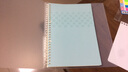 YOQUN 活页本子初高中学生文具活页笔记本文件夹塑料外壳创意简约小号随身活页夹手帐6孔定制 B5-26孔-活页本(横线内页80页) 实拍图