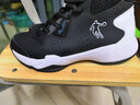 乔丹高帮篮球鞋男鞋运动鞋2025秋冬季新款专业轻便减震透气青少年球鞋 黑色/白色 42 实拍图