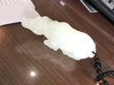 天下玉家 天然白玉石生肖牛把件随身装饰挂件立体本命年创意礼品礼盒装 白玉 实拍图