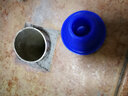 一靓硅胶防臭防虫堵头PVC管下水卫生间地漏塞子密封圈马桶面盆管道塞 C2款：蓝色110堵头【适用75-110mm孔径】 实拍图